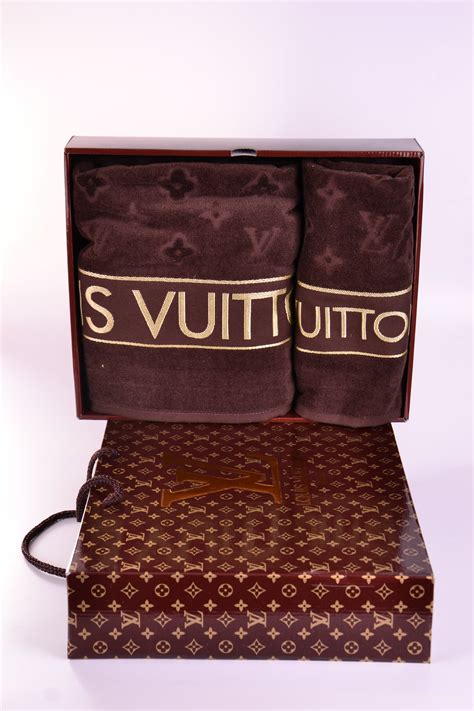 louis vuitton towel set|Louis Vuitton towel price.